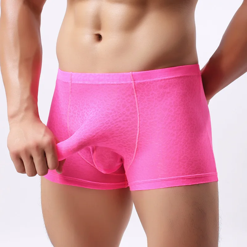 

New Cheap Fashion Sexy Brands Men's Boxers Shorts Mans Underwear Lace Mr Elephant Nose Male Underpants