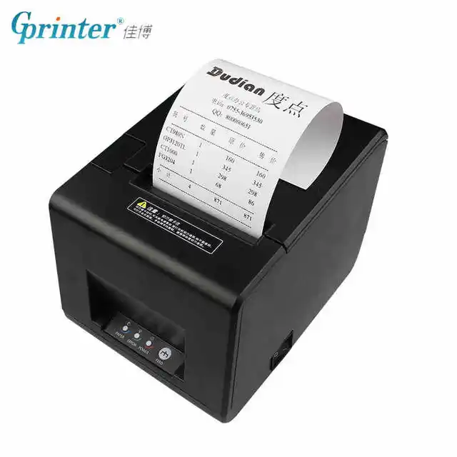 Special Offers Cash Register Tickets Thermal Printer, 80mm Width Takeaway Orders Automatic Receipt for restaurant reception kitchen supermarket