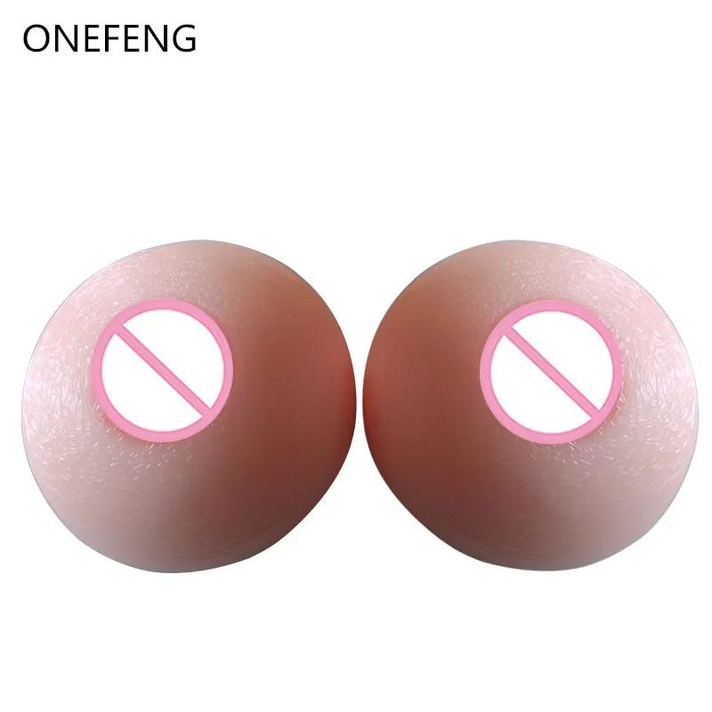 

1 Pair DD D C CUP(1000g)False Breast Artificial Boobs Silicone Breast Forms Realistic Hot Selling ONEFENG Free Shipping