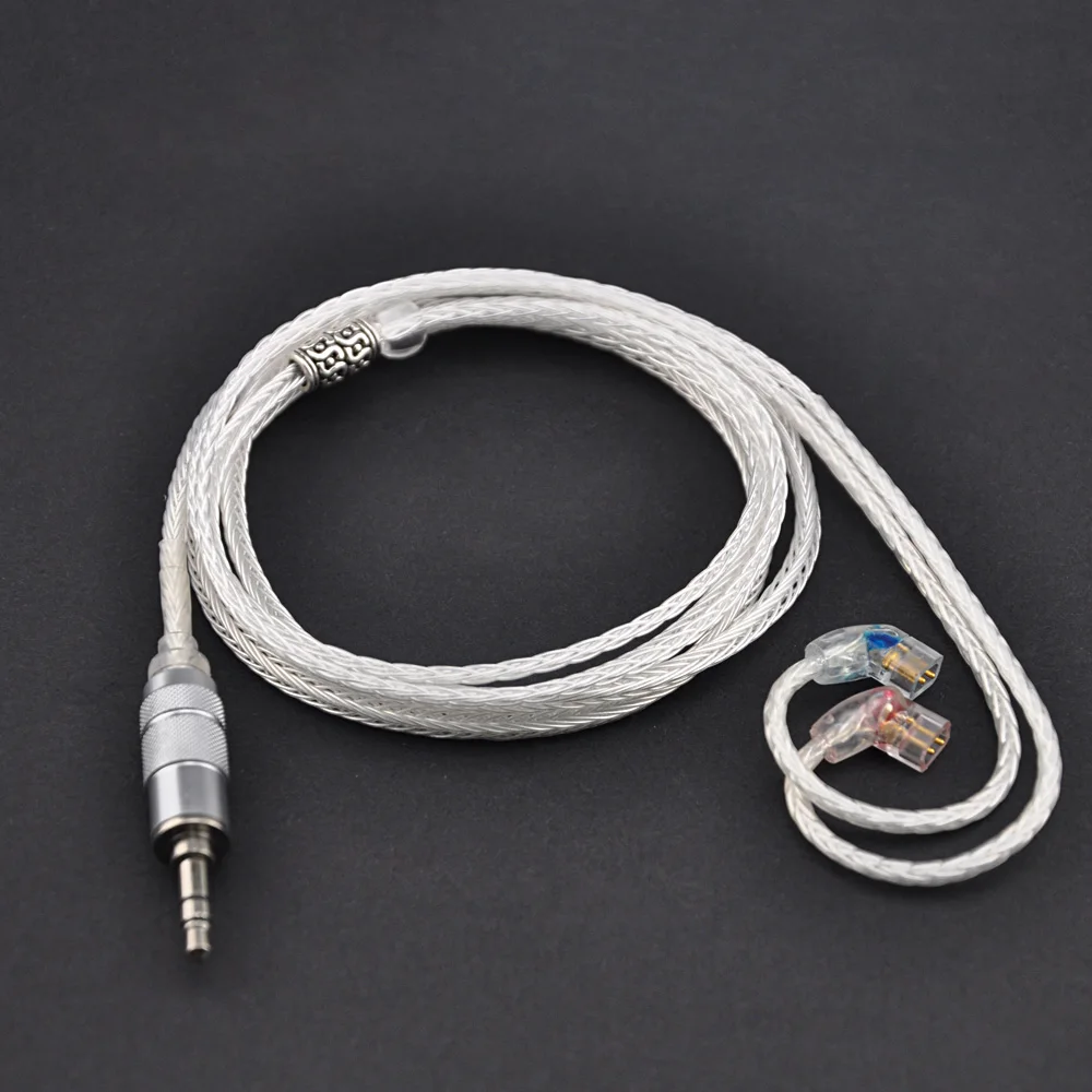 Yinyoo Custom Made 2.5/3.5mm 7N Silver Plated