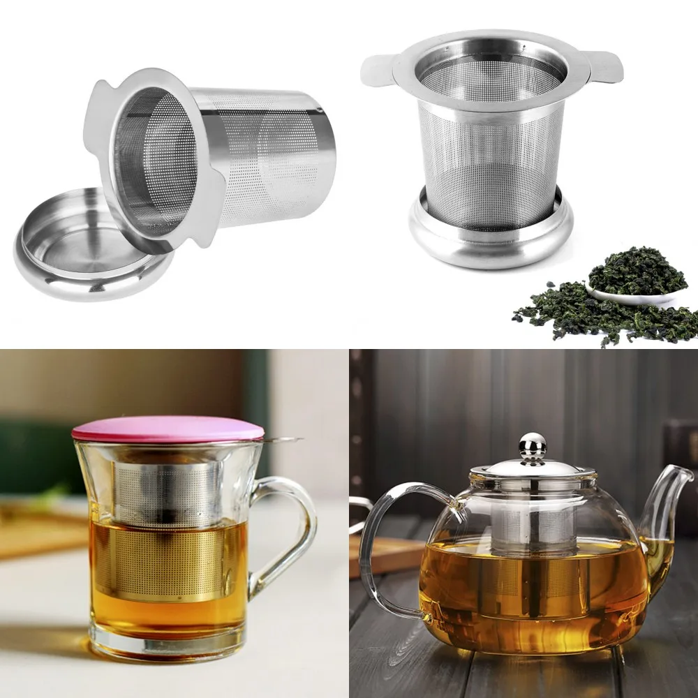 New Stainless Steel Filter Mesh Tea Infuser Metal Cup Strainer Tea Leaf Filter Sieve Teapot Tea Leaf Filter Mesh#20