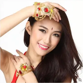 

NEW! stones belly dance accessories senior stones belly dance bracelets for women dance bracelet accessories FM2210
