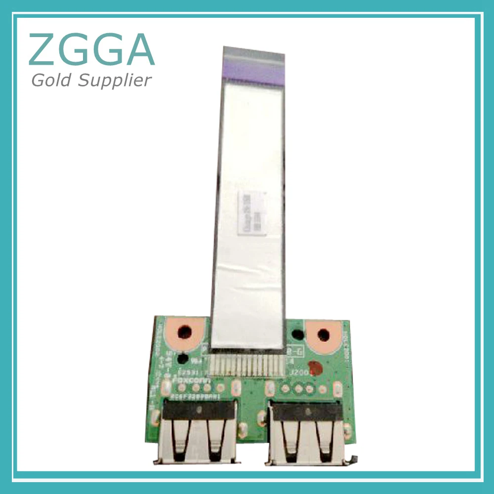 Оригинальная плата питания USB для ноутбука HP Compaq Presario CQ43 G43 CQ57 430 431 435 436 с кабелем