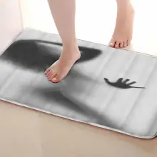 Для ванной девушка Стиль Ванная комната Коврики, забавные Нескользящие Для ванной Коврики, Занавески для душа Интимные аксессуары, Коврики Чинг вашей душе Шторы