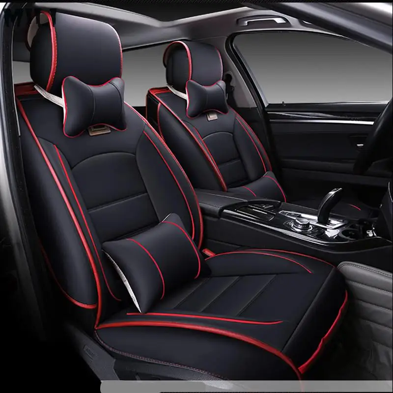 

mili leather Universal Car Seat covers for Geely Emgrand EC7 X7 FE1 car styling automobiles Interior auto Cushion