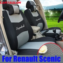 Чехлы для сидений, специально подходящие для renault scenic, Набор чехлов для сидений автомобиля 2011, чехлы для сидений и подставки, аксессуары для интерьера