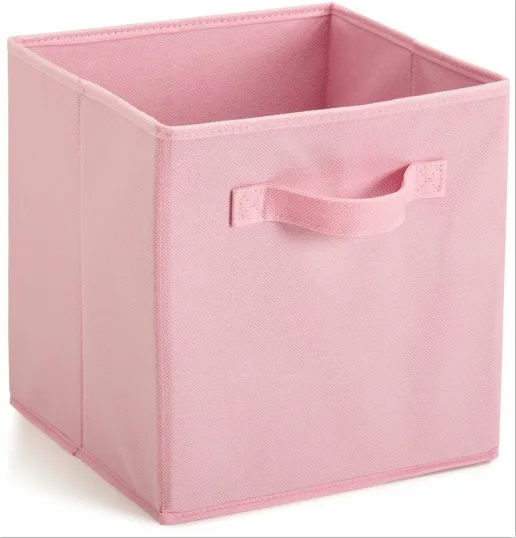 Складной ящик для хранения сумка Домашний Органайзер Ящик бюстгальтер, нижнее белье, галстук-бабочка, Носки набор конт - Цвет: Pink