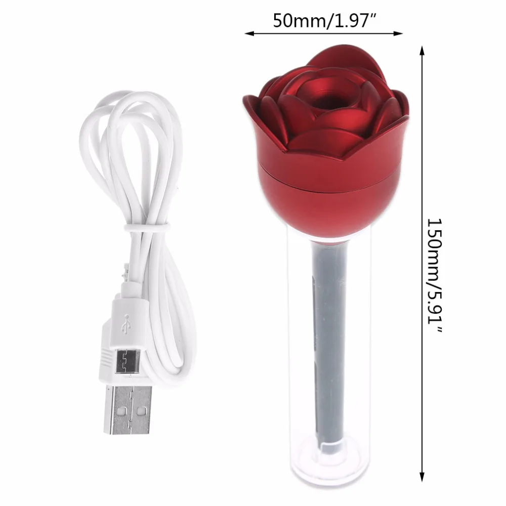 MEXI розовый цветок USB мини увлажнитель воздуха очиститель Арома диффузор распылитель для офиса и дома