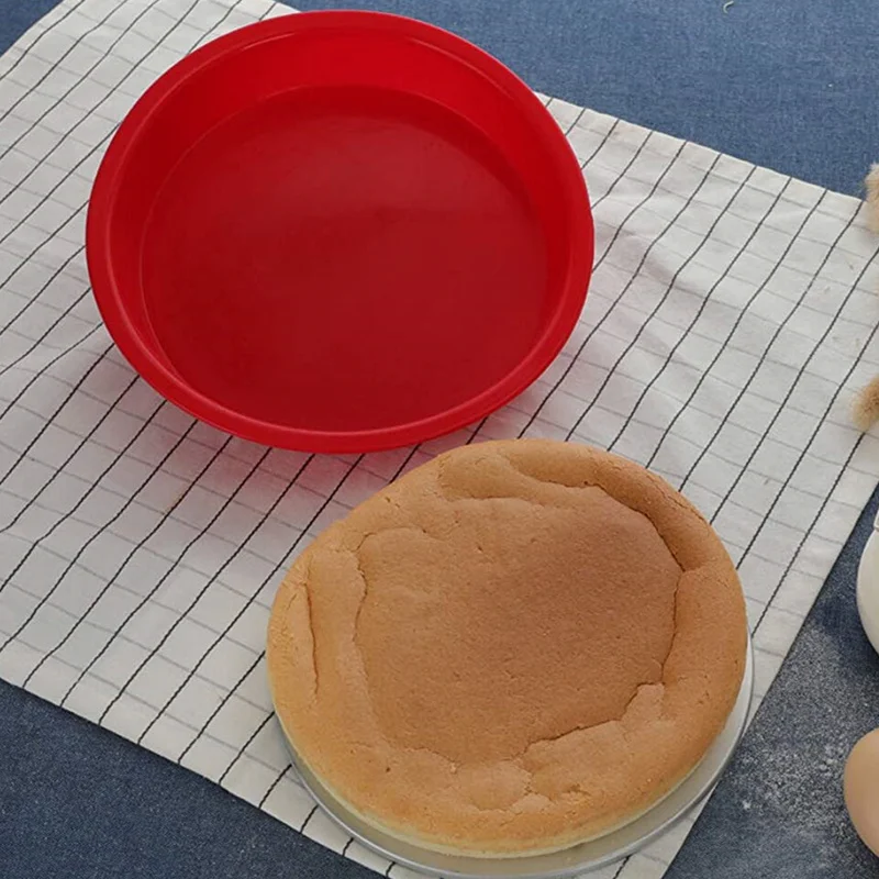 8 дюймовая силиконовая круглая форма для кекса выпечки|silicone baking mold|baking moldsilicone |
