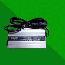 Высокое качество 48 В 2A 54,6 В алюминиевый корпус литий-ионный аккумулятор зарядное устройство подходит для 48 В велосипед или велосипед li- ионный аккумулятор