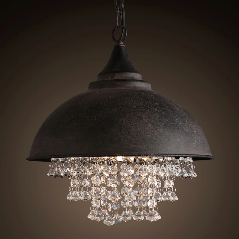 

Vintage Lamp Loft Chandelier Lighting Modern Crystal Pendant Hanging Lights for Home Hotel Restaurant Decoration