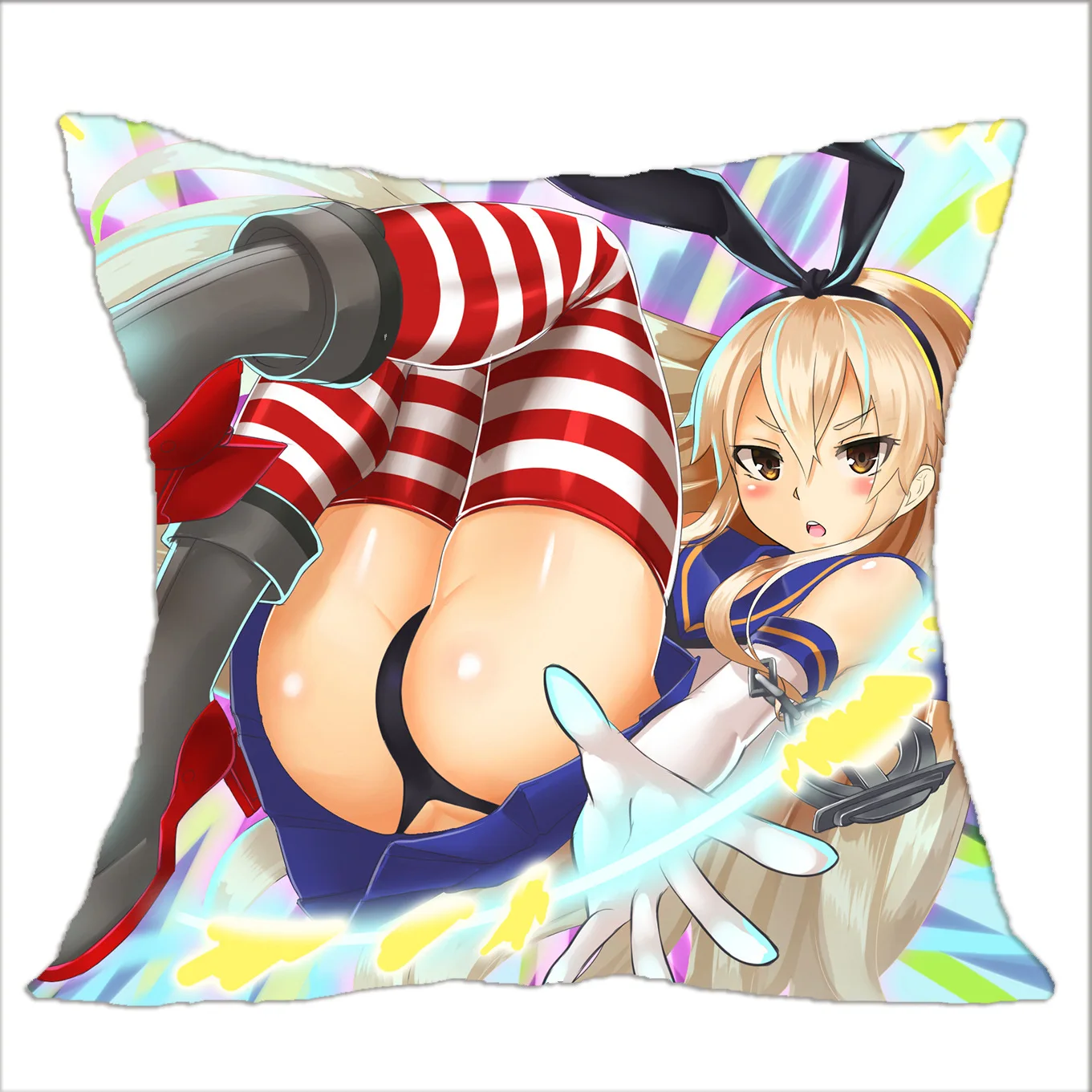 Anime One Piece Square Pillow Case Covers Fashion Japanese Cartoon Figure Luffy Home Custom Decorative Pillowcase Gift