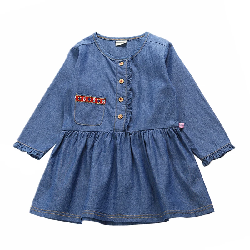 Buy 2018 Hig Quality Children Girls Denim Dress Baby
