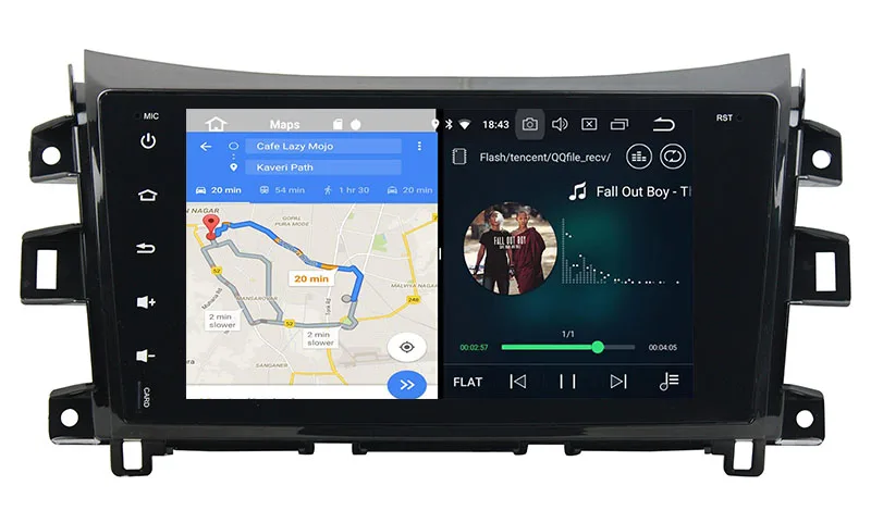 nissan navara np300 stereo upgrade android 8.0 head unit 3