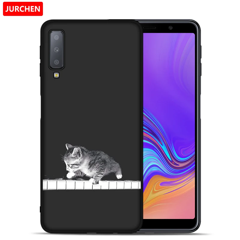 [جورشن الهاتف حقيبة لهاتف سامسونج غالاكسي A7 2018 حالات A750 A750F الكرتون لينة سيليكون الغطاء الخلفي لسامسونج غالاكسي A7 2018 حالة [جورشن الهاتف حقيبة لهاتف سامسونج غالاكسي A7 2018 حالات A750 A750F الكرتون لينة سيليكون الغطاء الخلفي لسامسونج غالاكسي A7 2018 حالة