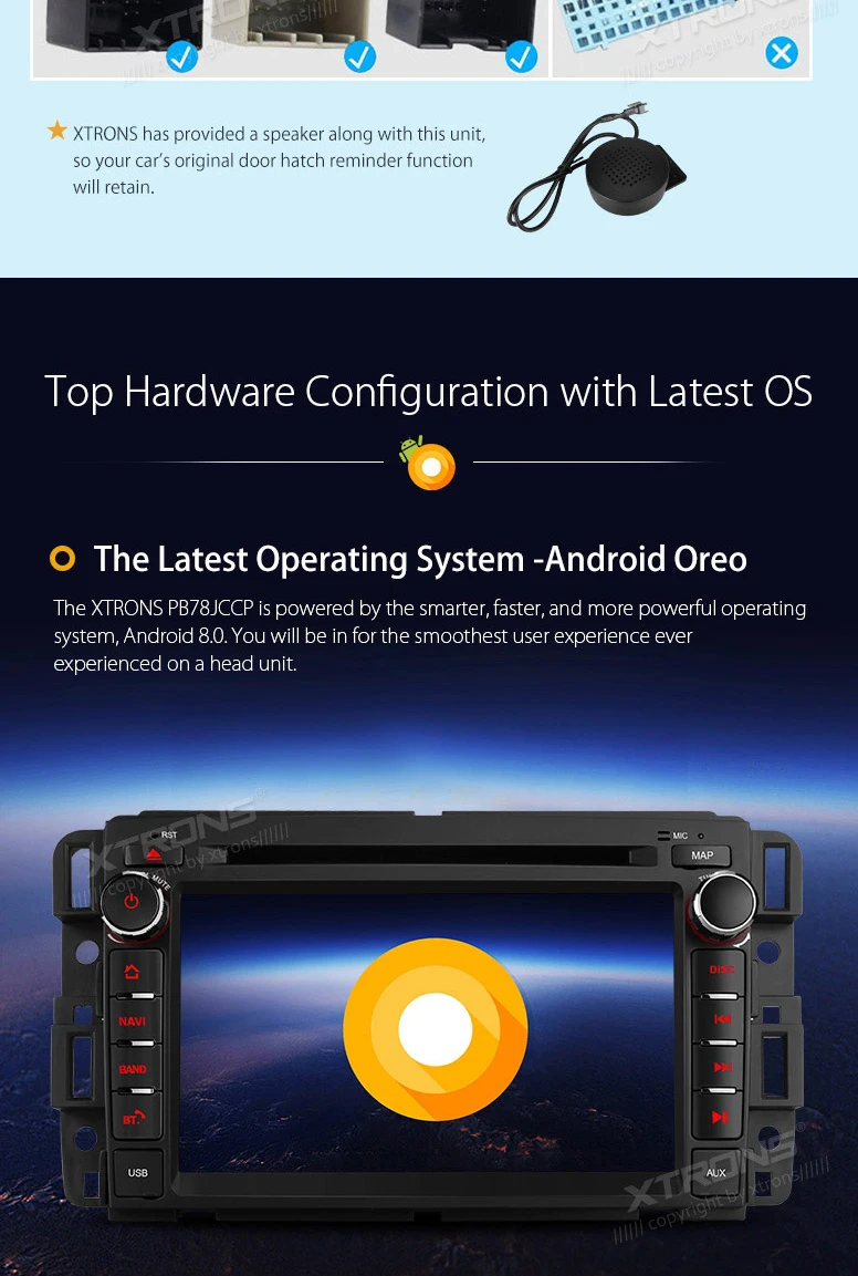 Discount Android 8.0 Oreo OS 7"  Car DVD Multimedia for GMC Yukon 2007-2014 & Sierra 2007-2014 & Acadia 2007-2012 with 4GB RAM 32GB ROM 3