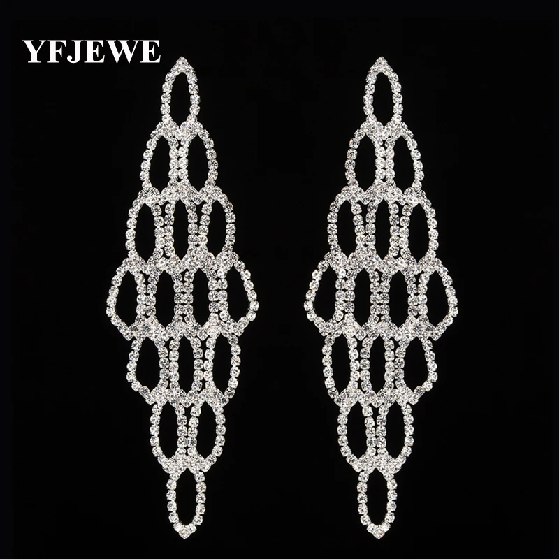 

YFJEWE Women Irregular Geometric Dangle Earrrings Evening Party Jewelry E428