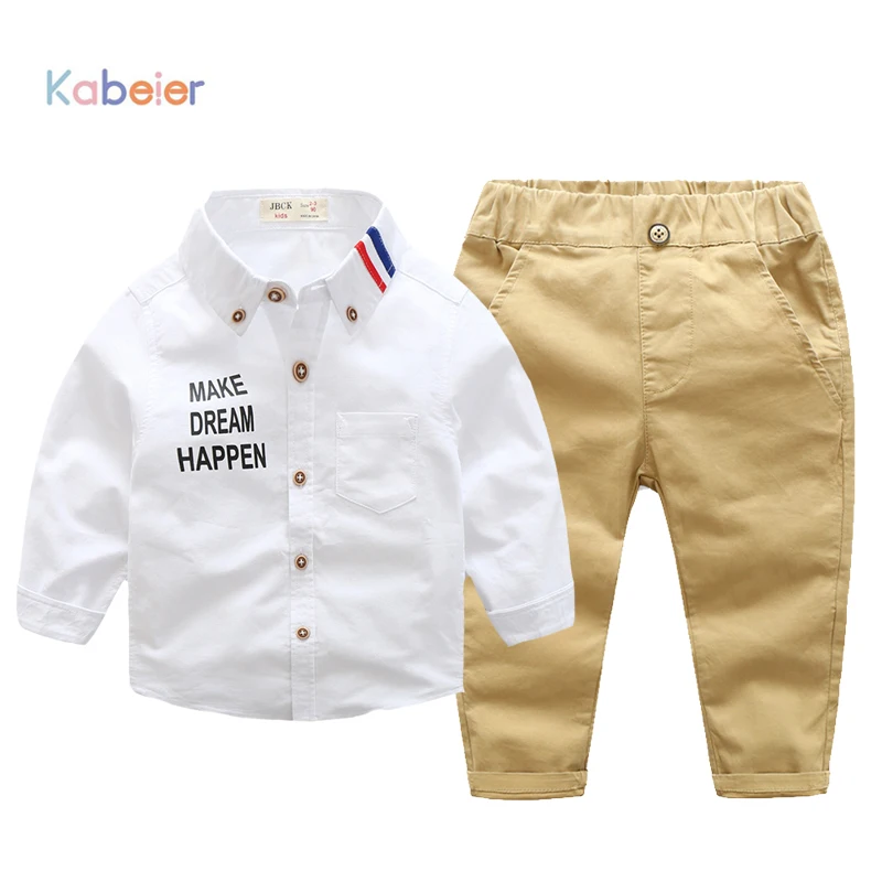 High quality Boys Boutique Clothes 2pcs/set Kids Gentleman Two Piece