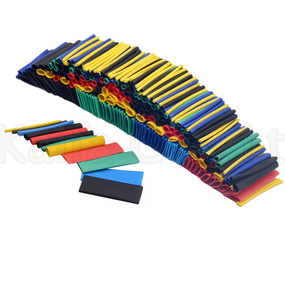 

280pcs 12 Sizes Multi Color Polyolefin Heat Shrink Tubing Tube Sleeve Tube Assortment Sleeve Wrap Wire Kit tubes Kits