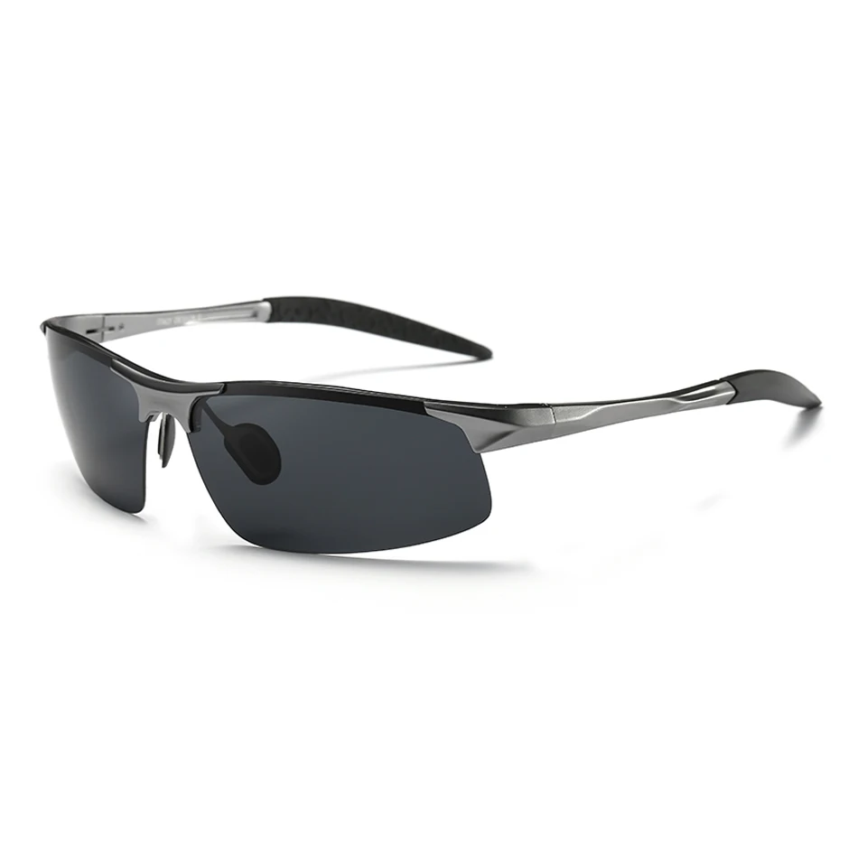 Elitera Алюминий Фирменная Новинка поляризационные Солнцезащитные очки для женщин Для мужчин модные Защита от солнца Очки Путешествия вождения мужские очки Óculos Gafas де так E8177 - Цвет линз: Gray Gray