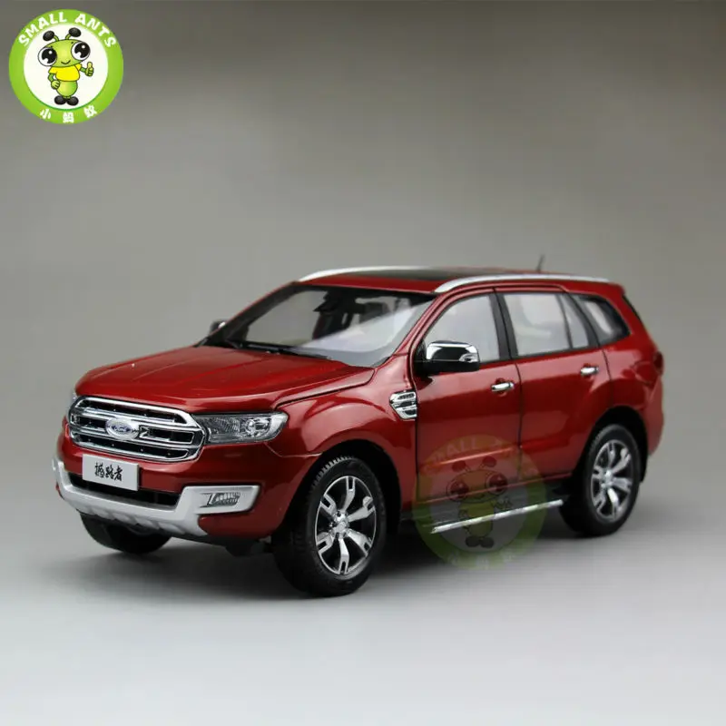 1:18 Масштаб Китай Ford Everest SUV форма Ranger литой автомобиль модель игрушки красный