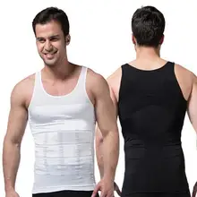 Мужской утягивающий корсет для похудения, нижнее белье, Корректирующее белье