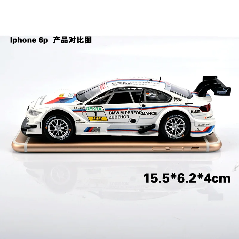 1:32 Литой Сплав модель автомобиля игрушки для Bmw M3 с функцией вытяжки электронная