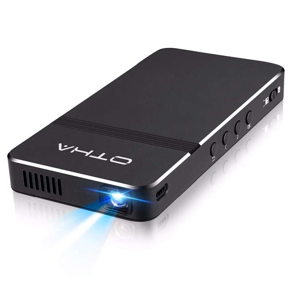 OTHA мини проектор DLP Портативный Совместим для iPhone/iPad серии и любым HDMI с поддержкой