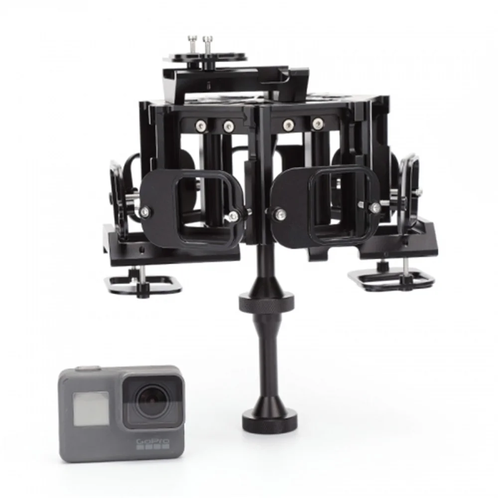 PG5-10S 360VR Mount Panoramic Rig For GoPro Hero5 8 sport camera vibration during shooting