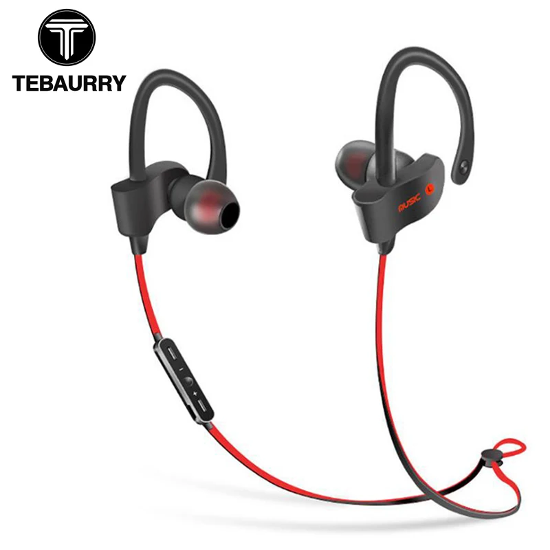 TEBAURRY S2 Bluetooth Earphone Wireless Headphone Bluetooth Headset Sport Stereo Super Bass Earbuds With Microphone for Running
