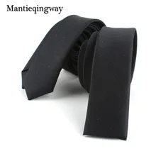 Mantieqingway Узкие галстуки галстук господа Gravata Corbata тонкий Vestidos галстук 3,5 см шеи галстук для мужчин Свадебная вечеринка