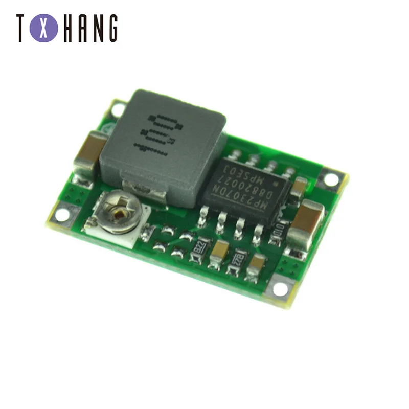 

RC Airplane Module Mini 360 DC Buck Converter Step Down Module 4.75V-23V to 1V-17V LM2596 2A 17x11x3.8mm