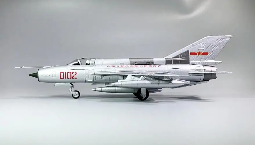 MIG-21 1/72 литая под давлением модель самолета WLTK