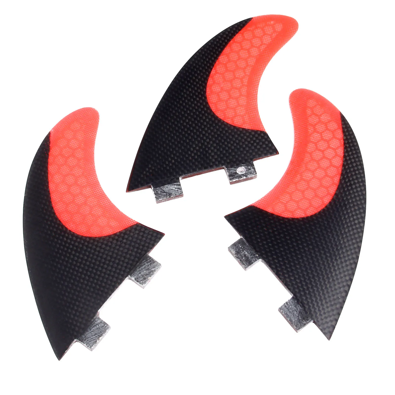 

3 Pcs/Set M/G5 Size Surfboard Fins For FCS Surfboard Fiberglass+honeycomb Tail Surfboard Thrusters Rudder Boat Surfing Surf Fins