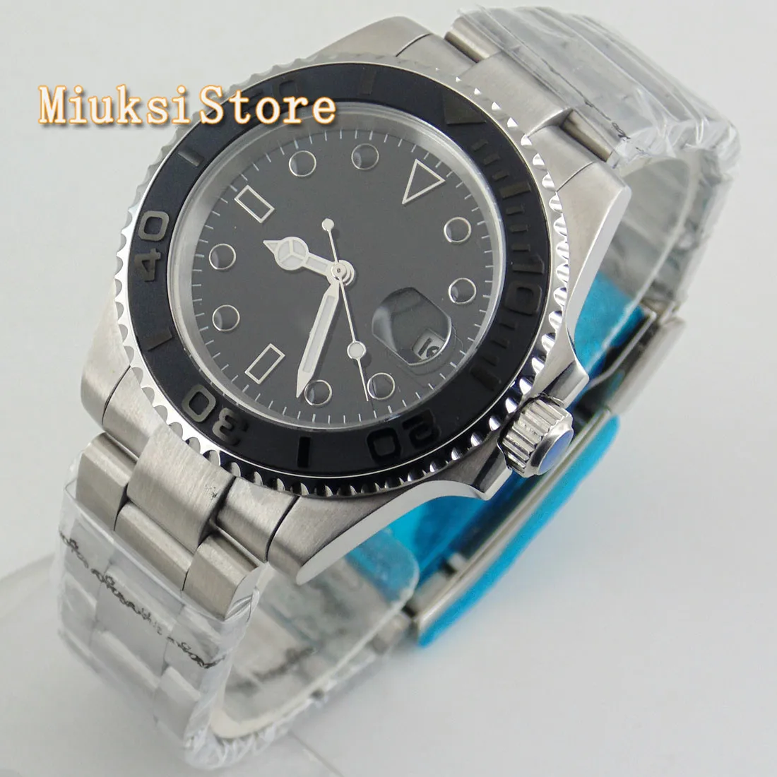 Reloj De Hombre Poedagar De Cuarzo Luminoso Casual Plateado Dorado