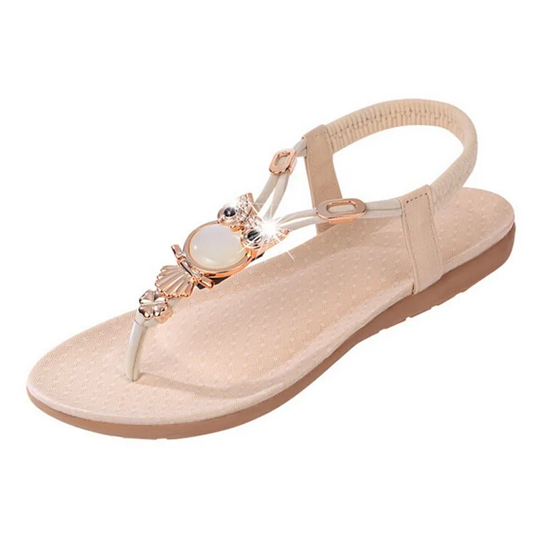

Women summer shoes flip flops beaded beach casual breathable womens summer  shoes 2016 woman  skidproof sandals