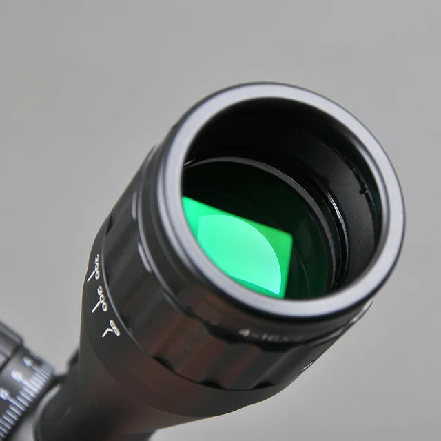 BSA OPTICS 4-16x44 ST mira óptica táctica verde rojo iluminado rifle de caza rifle de alcance para francotirador Airsoft pistolas de aire - Imagen 5
