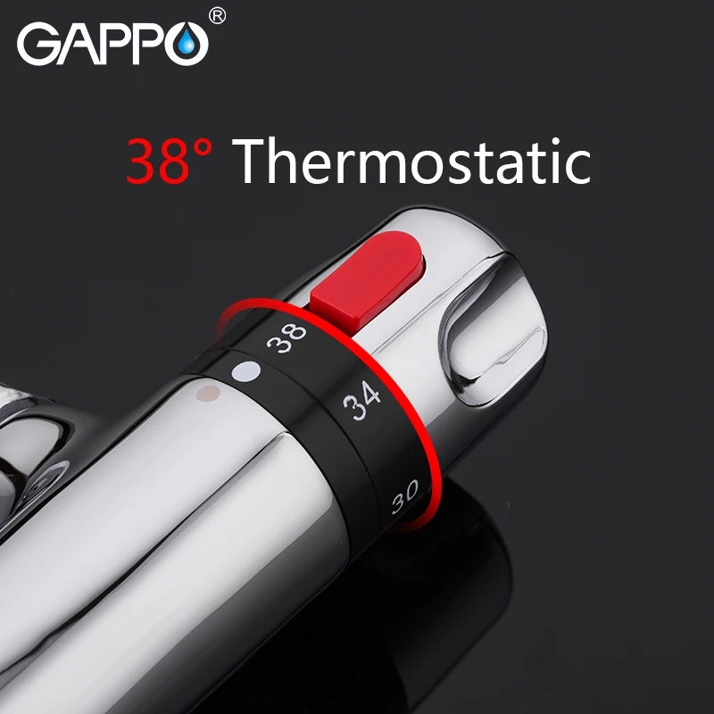 Kaufen GAPPO badewanne wasserhahn thermostat wasserhahn bad mischbatterie bad armaturen Wasserfall bad wasserhähne bad set bad system