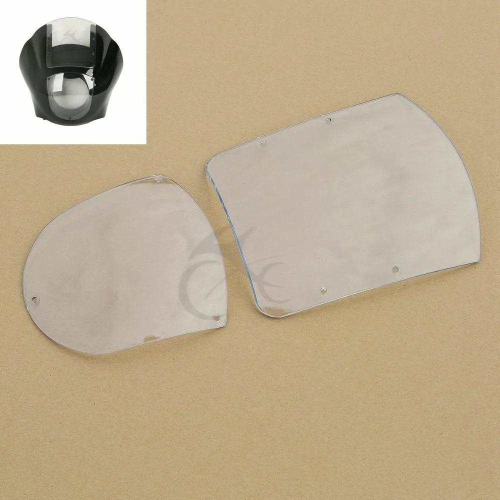 

ABS Windshield Quarter Fairing Kit For Harley Sportster XL 883 1200 88-up FXR 86-94 Dyna 95-05