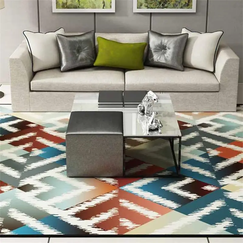 

Europe Printing Sofa Carpets For Living Room Home Bedroom Soft Rugs And Carpets Coffee Table Floor Mat Study Room Carpet Rug
