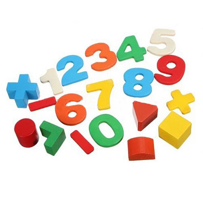 Детские игрушки цифровой номер дома Строительные блоки обучения интеллектуальная игрушка для мальчиков и девочек Подарки P0