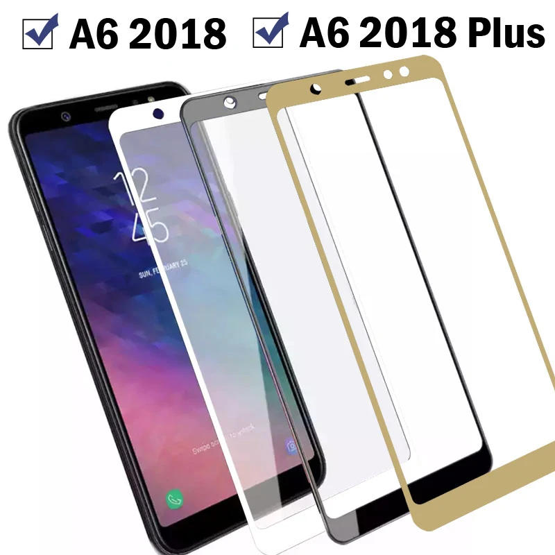 For-Samsung-a6-plus-glass-for-Samsung-galaxy-a6-screen-protector-a-6-2018-tempered-glas