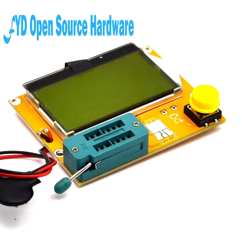

1pcs LCR-T3 Transistor Tester Diode Triode Capactitance ESR LCR Meter MOS PNP NPN