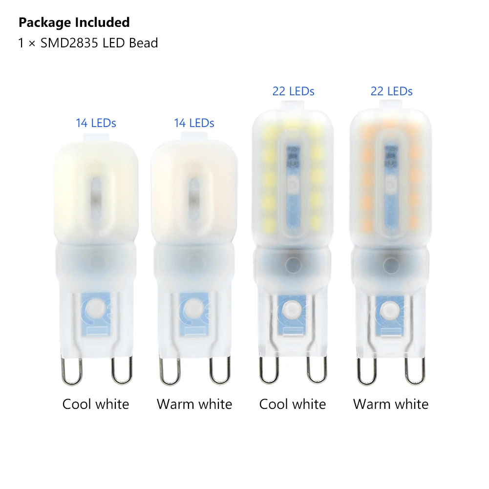 G9 светодиодный светильник 3 Вт 5 Вт Мини светодиодный светильник AC 220 В DC 12 В SMD2835 прожектор люстра высокое качество освещение заменить галогенные лампы