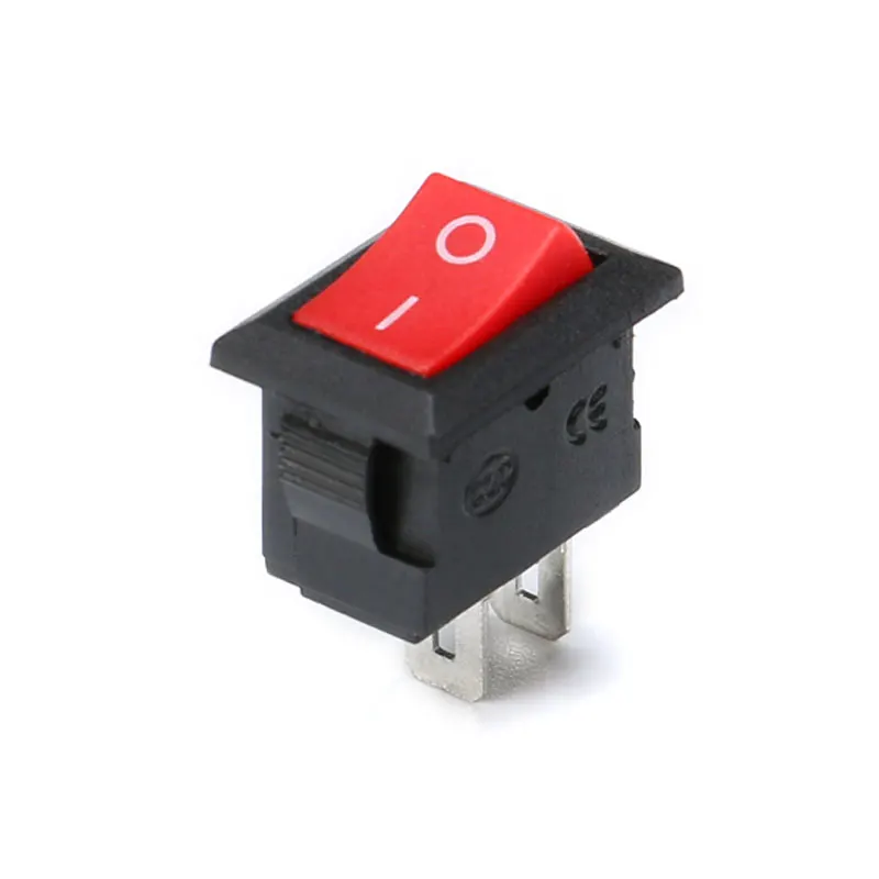10 шт. 3 Pin 2 3A 250V 10*15 мм черный кнопочный клавишный переключатель на выключение AC 10X15