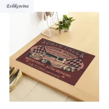 Ретро грузовик Tapis салон абсорбент коврик для ванной коврик для Гостиная Нескользящие Спальня ковровое покрытие Tapete Infantil