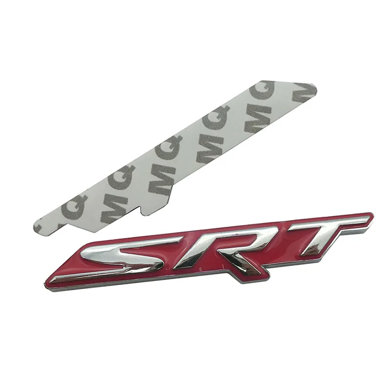 معدن شارة شارات سيارة ملصق شعار السيارات لكرايسلر srt 200 300 جراند دودج كاليبر ram شاحن منافسه جيب التصميم