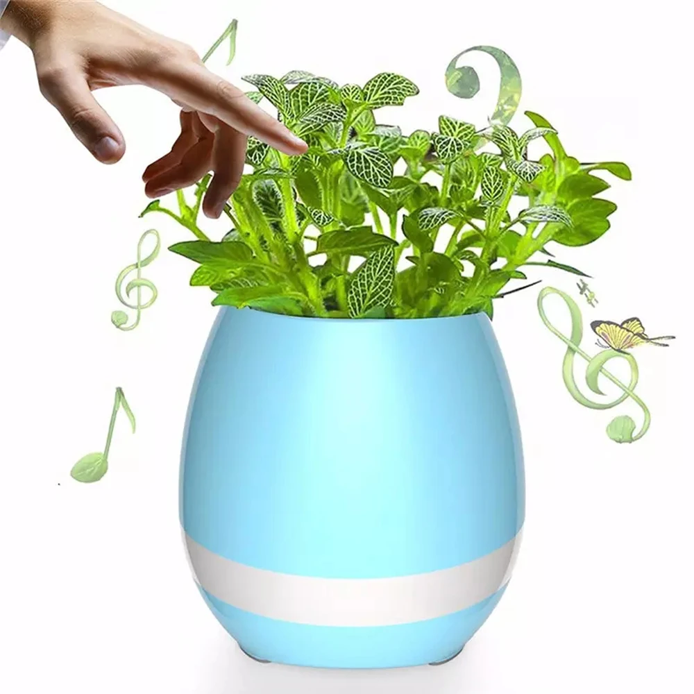 Buy Smart Music Flower Pot Bluetooth Speaker Touch