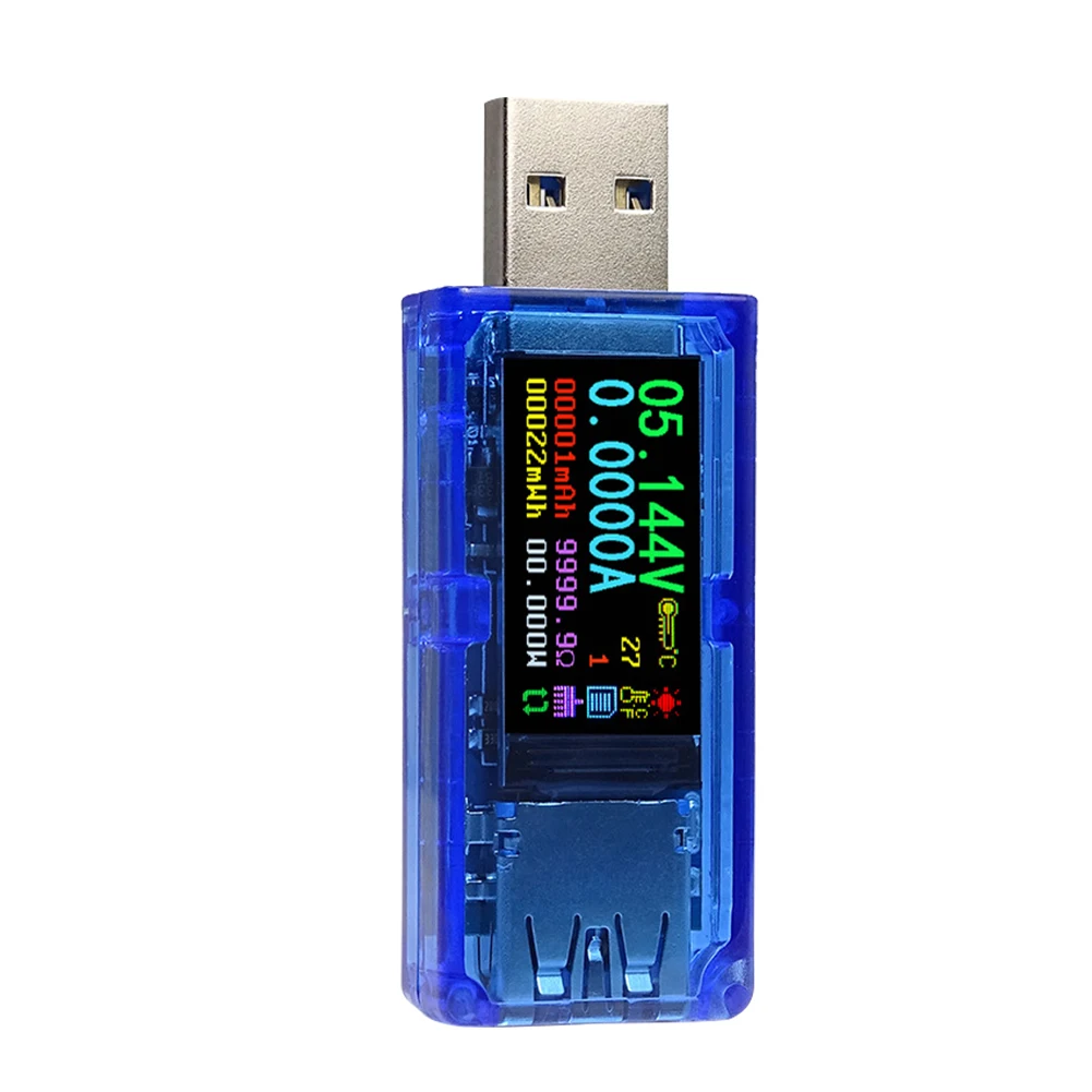 

Battery Charging USB Power Voltmeter Multimeter High Definition Portable Multifunctional Ammeter Current Meter Digital Display