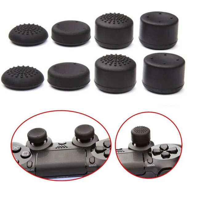 Cheap Enhanced ThumbStick Joystick Grip Caps Extra High Cover For Sony PlayStation Dualshock 3/4 PS3 PS4 Xbox 360 Controller Gamepad